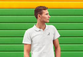 Poloshirt met duif