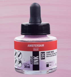 Amsterdam Acrylinkt Fles 30 ml Lichtroze 361