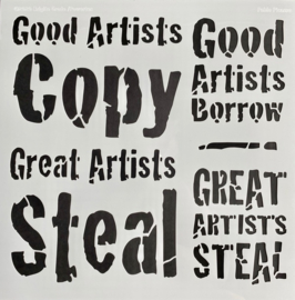 Good artists copy Stencil