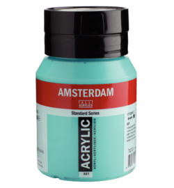 Amsterdam Standard Series Acrylverf Pot 500 ml Turkooisgroen 661