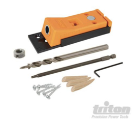 Triton  pockethole jig - Mini - MET MILLIMETER AANDUIDING