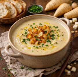 1liter romige pastinaak soep