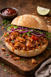 Pistoletje pulled chicken