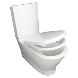 White Floor-Standing Toilet Ceramic – Sleek Modern Design | HCG (C5518Q)