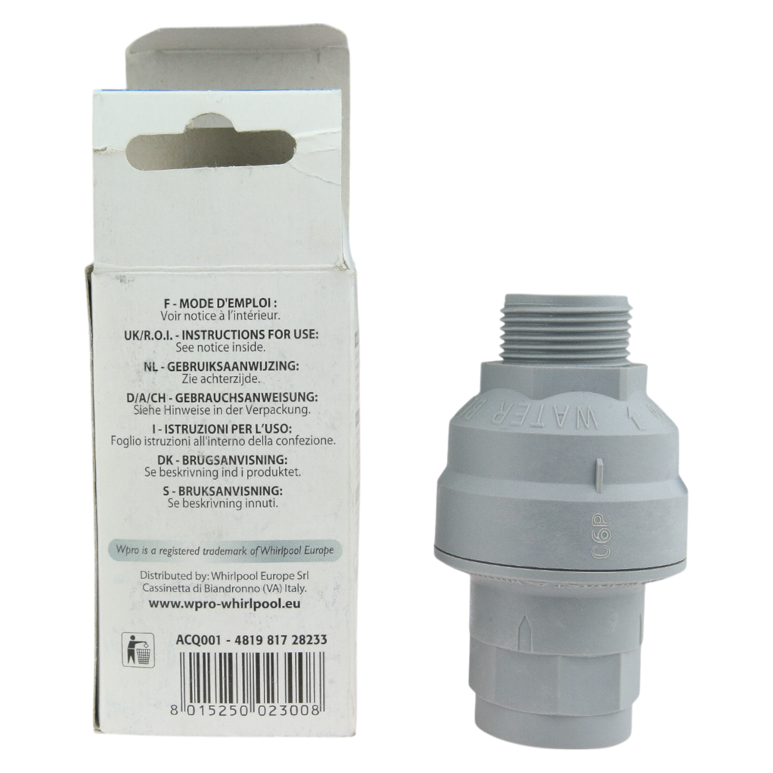 Waterstop voor wasmachine en vaatwasser