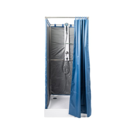 Blue Move - mobile emergency shower cabin - 90x90 cm