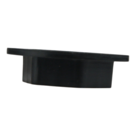 Pvc moer magneetklep zwart