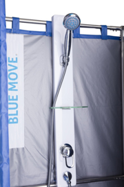 Blue Move - mobile emergency shower cabin - 90x90 cm