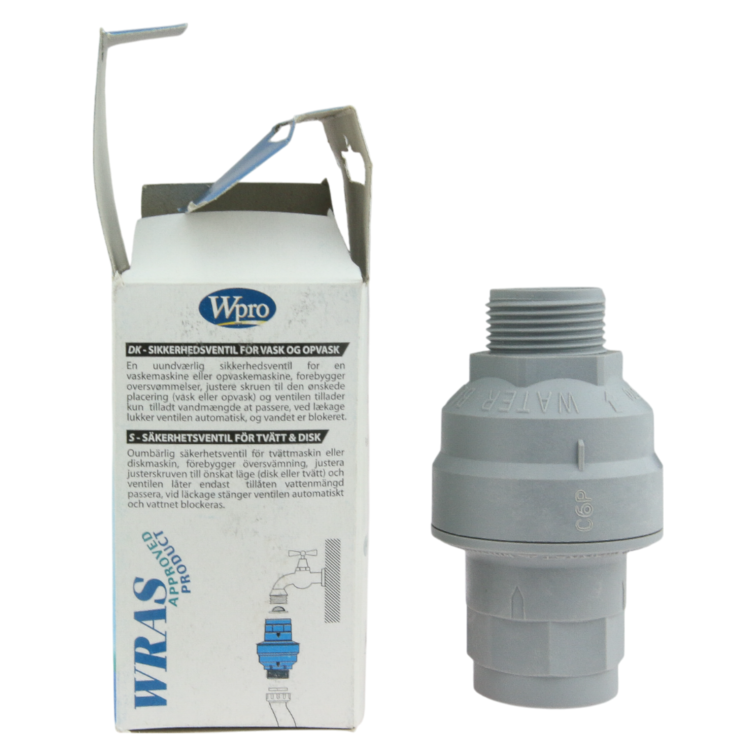 Waterstop voor wasmachine en vaatwasser