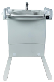 Lavabo para silla de ruedas ajustable eléctricamente en altura