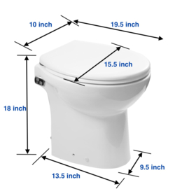 Broyeur Toilet FLO WC45 COMPACT