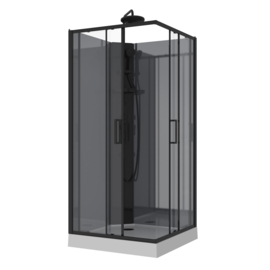 Glass Move Douchecabine Zwart