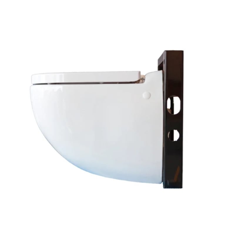 Toilette Suspendue Broyeur FLO WC17 MUR Reconditionnée
