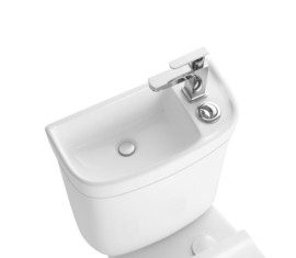 FLO Complete - Toilet with built-in washbasin and fountain