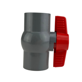 Vanne à boisseau sphérique PVC 32 mm gris (Sani-Reducer)