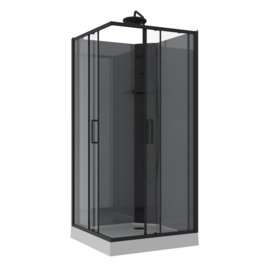 Glass Move Douchecabine Zwart