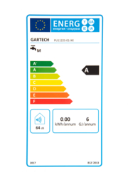 Gartech Warmwater 11L  Modulerende propaan geiser