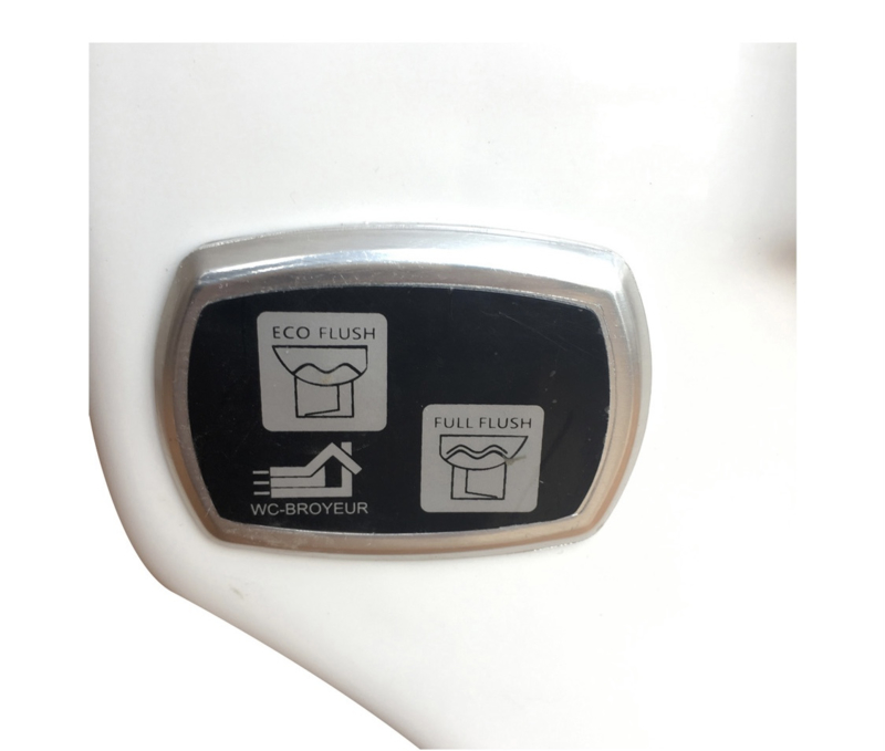 Bouton poussoir pour toilette broyeur, Pièces et moteurs