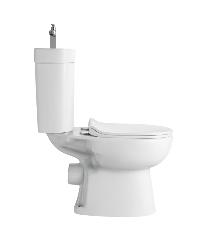 FLO Complete - Toilette avec évier et robinetterie