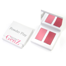 GenZ Powder Play OH MY BLUSH 2-colour palette
