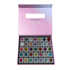 Inlay Glitter Doos 3 (gevuld)