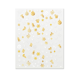 Moyra Matrica Sticker No.21 gold/white