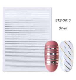 Sticker STZ-G010 zilver