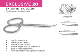 Staleks Exclusive Cuticle Scissor 20/2M