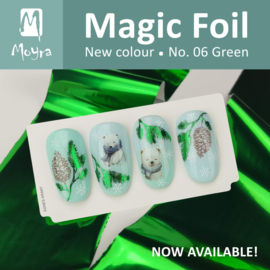 Moyra Magic Foil Green 6.