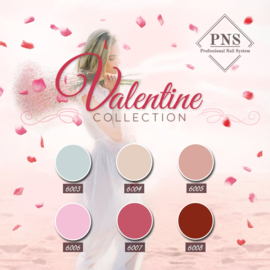 PNSgelpolish Valentine Collection 6003-6008