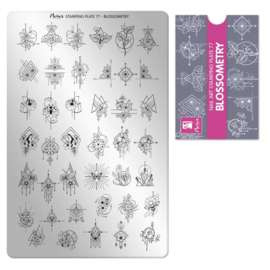 Moyra Stamping Plate 77 Blossometry