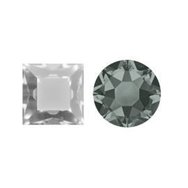 Aurora Square A4400 Crystal Black Diamond 4mm