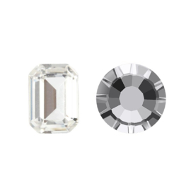 Aurora Step Cut Octagon A4610 Crystal 6x4mm