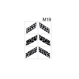 PNS Airbrush Stencil Sjablonen M19