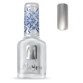 Moyra Stamping Nail Polish sp08 silver