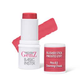 GenZ Basic Instix Blusher stick No.02 Dawning Cheek
