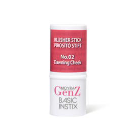 GenZ Basic Instix Blusher stick No.02 Dawning Cheek