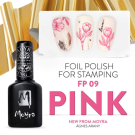 Moyra Foil Polish For Stamping fp09 Pink