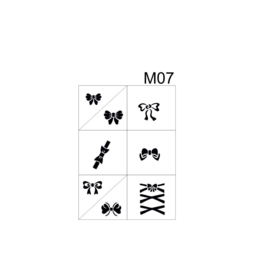 PNS Airbrush Stencil Sjablonen M07