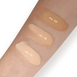 GenZ Cover Story Skin-adapting nourishing Foundation No.01