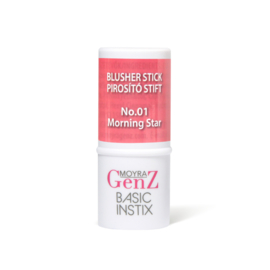 GenZ Basic Instix Blusher stick No.01 Morning Star