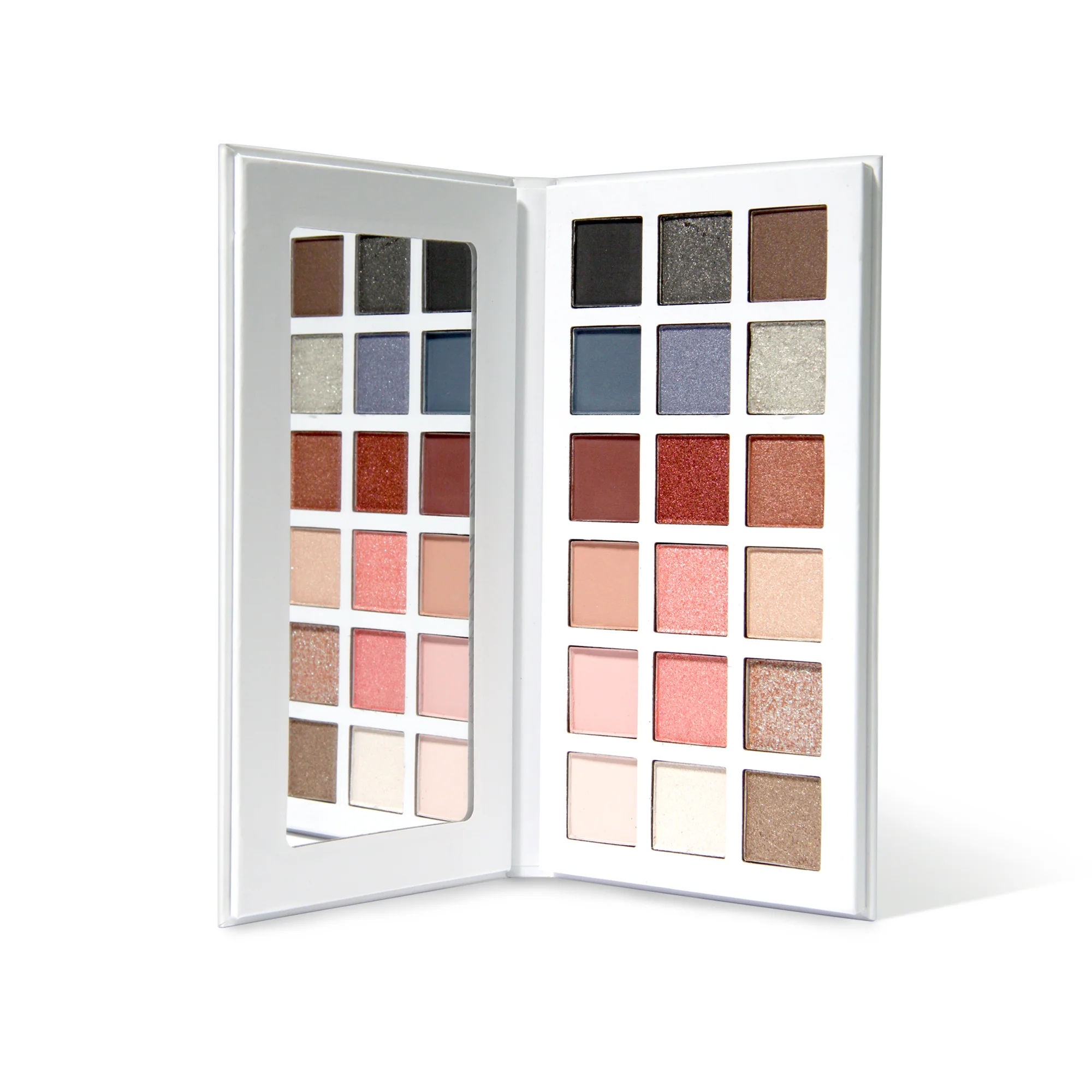 GenZ Glow-up Matrix Eyeshadow Powder Palette (18 colors)