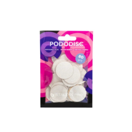 Staleks Refill Pads voor Pododisc 25mm PDF-25-80 wit