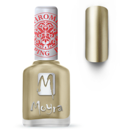 Moyra Stamping Nail Polish sp24 chrome gold