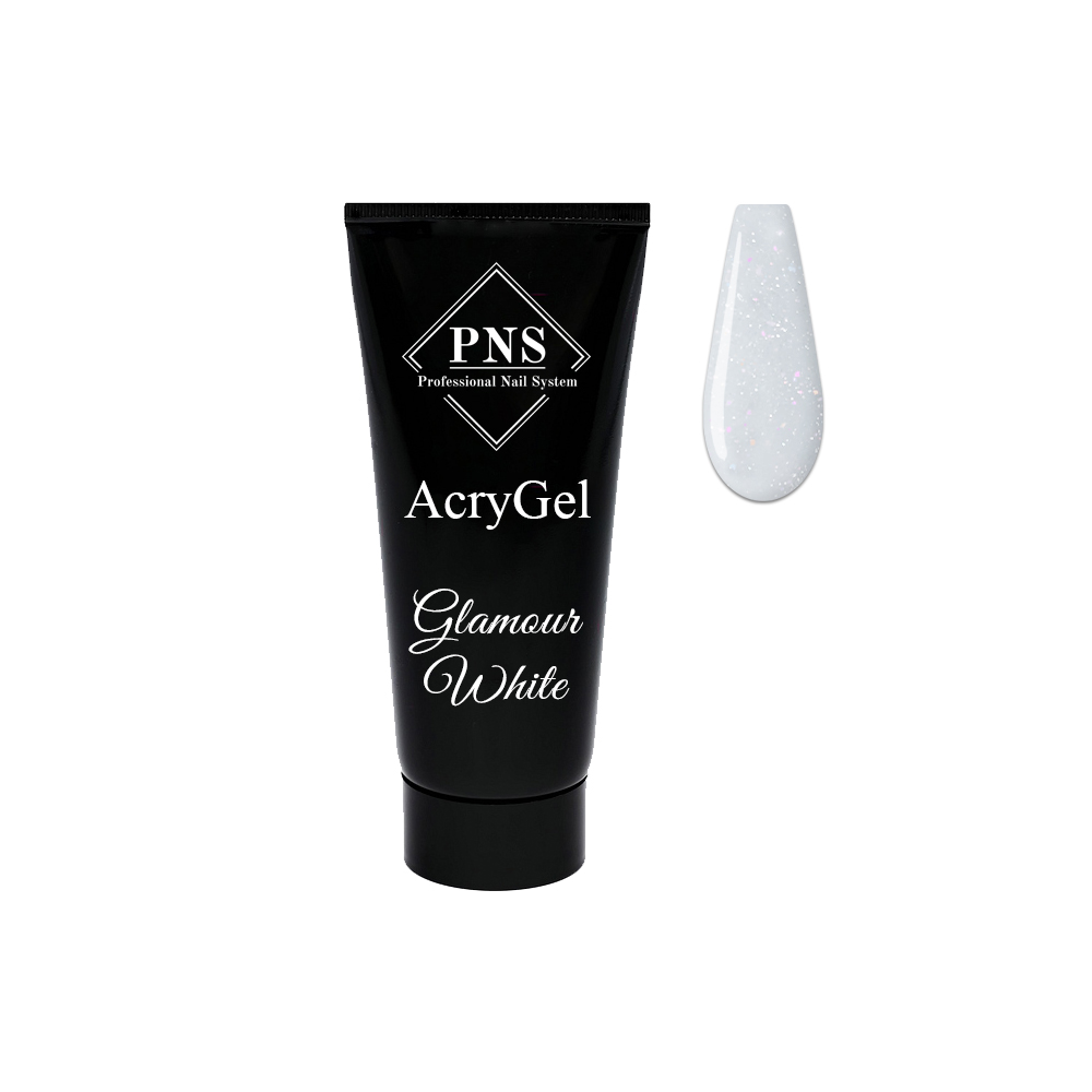PNS AcryGel Glamour White "tube"
