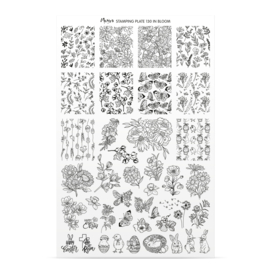 Moyra Stamping Plate 130 In Bloom