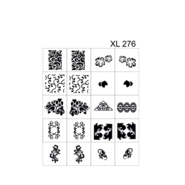 PNS Airbrush Stencil Sjablonen XL276