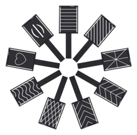 PNS Magneet Set van 9 magneten