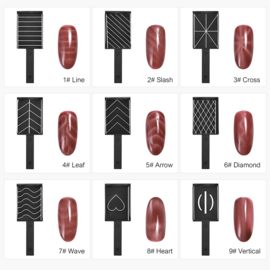 PNS #7 Magneet Set van 9 magneten