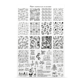 Moyra Stamping Plate 150 December